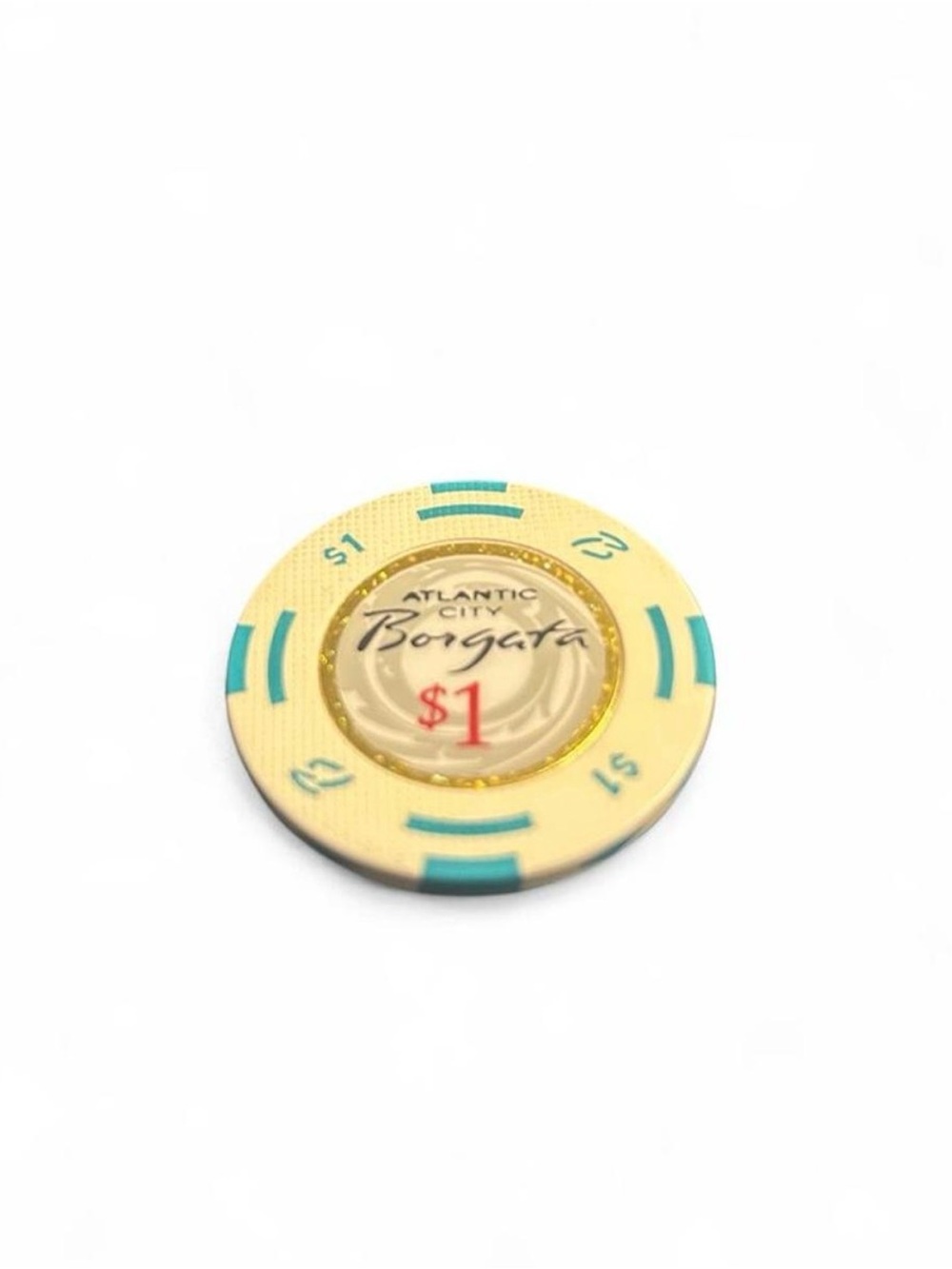 Atlantic City Borgata $1 poker chip
